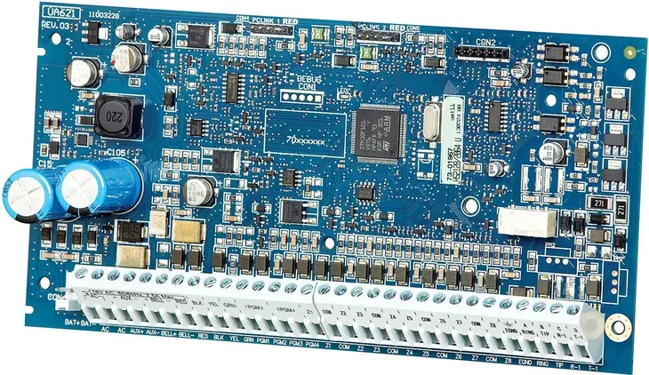 dsc-centrala-hs2128-eu-board-only-no-man-hs2128pcbe-typ-alarmu-bezprzewodowy