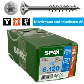 wkrety-nierdzewne-a2-spax-60x120-glowka-stozkowa-gwint-niepelny-100-sztuk
