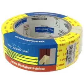 tasma-papierowa-blue-dolphin-zolta-3-dni-38mmx50m