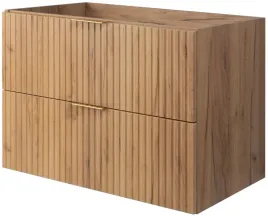 wiszaca-szafka-lazienkowa-pod-umywalke-80-cm-ryflowana-2-szuflady-dab-craft