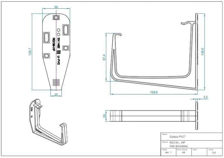 galeco-pvc2-135-hak-doczolowy-grafit