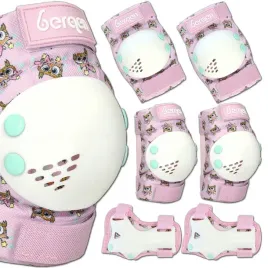 ochraniacze-na-rolki-dla-dzieci-zestaw-ochraniaczy-bergen-xs-rozowy