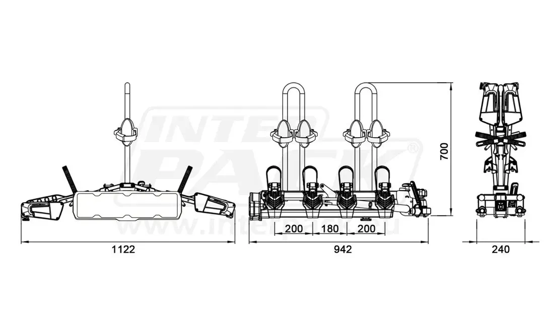 bagaznik-rowerowy-na-hak-interpack-spider-4-rowery