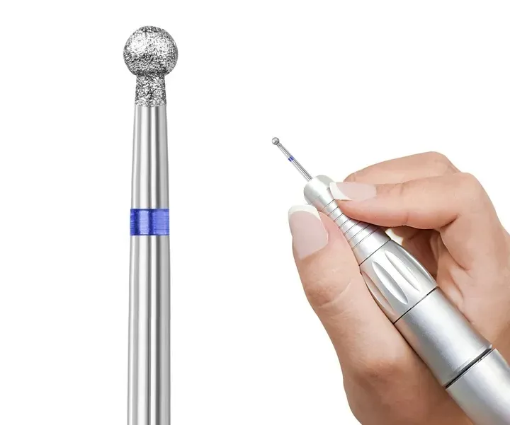 Frez Diamentowy Kulka Do Skórek Hybryd Żelu 3 mm FRD 720-13
