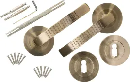 komplet-klamka-do-drzwi-drzwiowa-bezpieczna-patyna-szyld-na-klucz-110mm