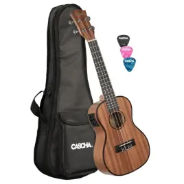 cascha-premium-mahogany-concert-pickup-ukulele