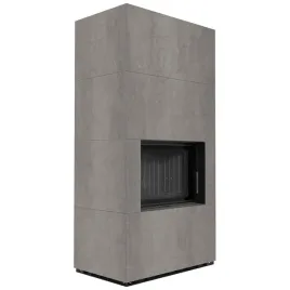 kominek-modulowy-floki-box-8-kw-fi-160-grigia-bocciardata-czarne-wylozenie