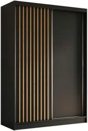 szafa-przesuwna-dwudrzwiowa-garderoba-czarna-150cm-z-lamelami-bialymi-lamio