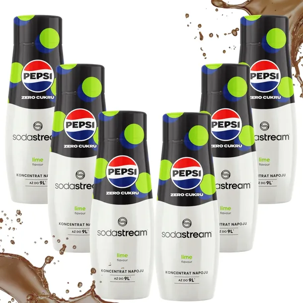 Sodastream Pepsi Lime Zero cukru