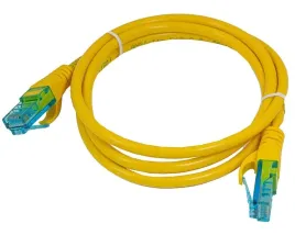 kabel-krosowy-patch-cord-u-utp-kat-5e-zolty-1m-2x-rj45