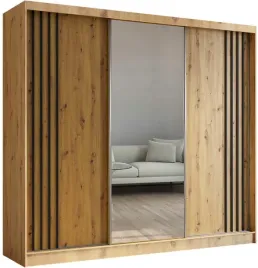 szafa-przesuwna-dab-artisan-czarny-240x216x61-cm-trzydrzwiowa-lustro-nila
