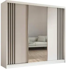 szafa-biala-przesuwna-240x216x61-cm-trzydrzwiowa-lustro-czarne-lamele-nila