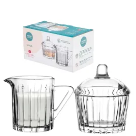 zestaw-venus-szklana-cukierniczka-210ml-i-mlecznik-200ml