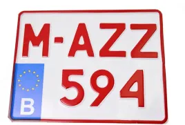 belgia-tablica-rejestracyjna-motor-motocykl
