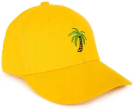 czapka-tropical-kid-zolty-or-z-daszkiem-dla-dzieci