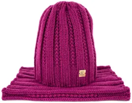 komplet-polski-classic-set-fuksja-or-czapka-komin-cz22806