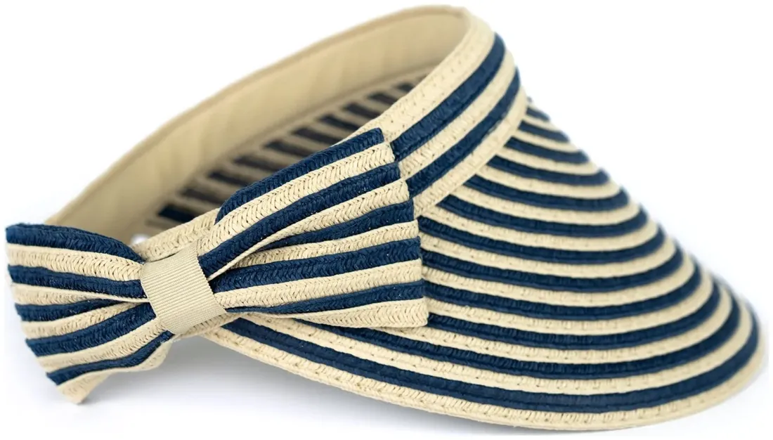 daszek-stripes-bow-granatowy-cz22202
