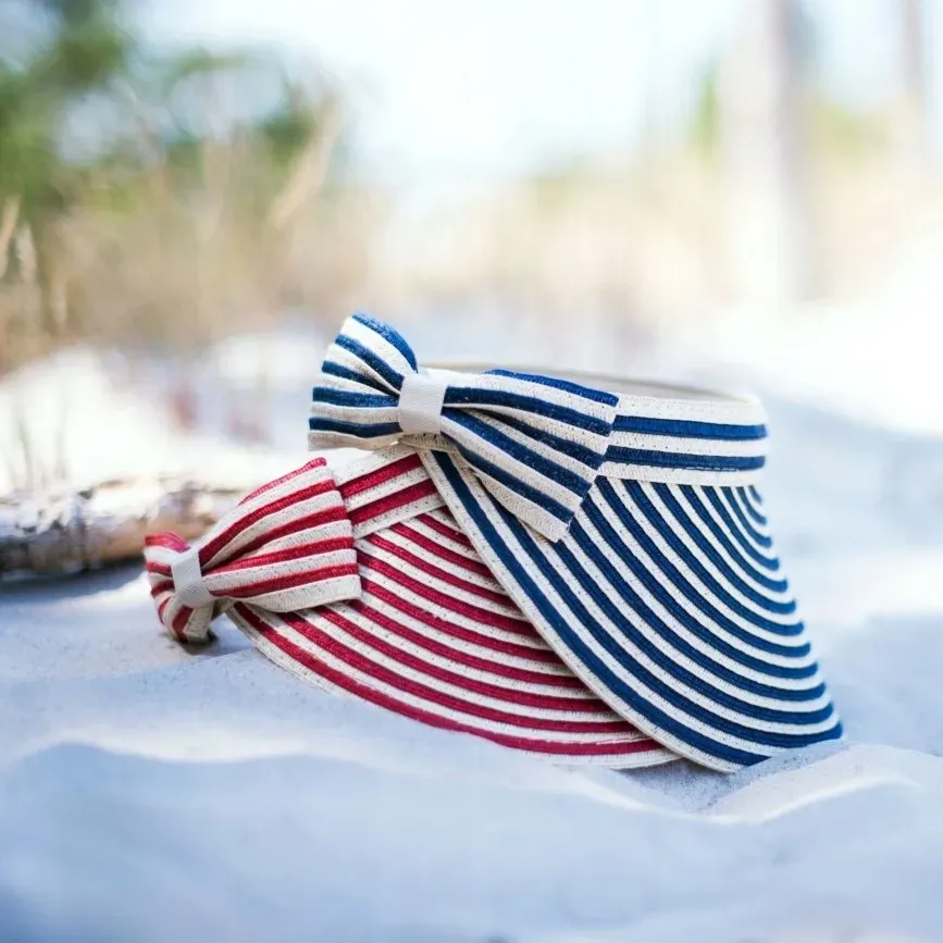 daszek-stripes-bow-granatowy-cz22202