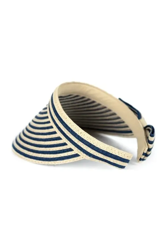 daszek-stripes-bow-granatowy-cz22202