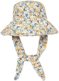 Zdjęcie produktu Kapelusz Floral Meadow - multikolor | dziewczęcy, wiązany