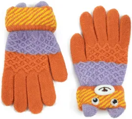 rekawiczki-winter-teddy-pomaranczowy-or-dzieciece-rk23334