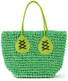 torebka-stylish-blend-zielony-or-pleciona-koszyk-tr15127