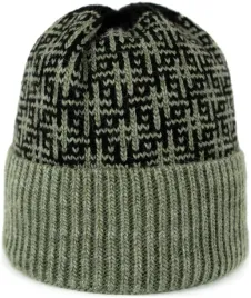 czapka-polska-jacquard-zielony