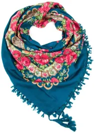 chusta-ludowa-wariacja-morski-or-kwiecista-folk-z-fredzlami-sz13024