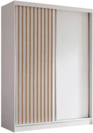 szafa-biala-przesuwna-dwudrzwiowa-garderoba-lamele-dab-artisan-160-m-lamio