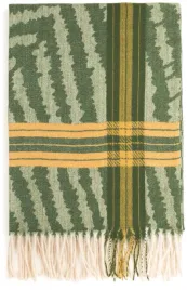 szal-pregowana-jesien-khaki-sz21334