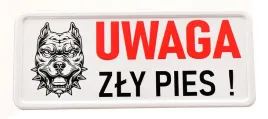 tabliczka-aluminiowa-uwaga-zly-pies