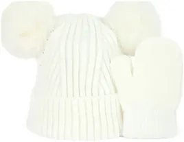mickey-set-zimowy-komplet-dzieciecy-ecru-or-z-pomponem-cz22265