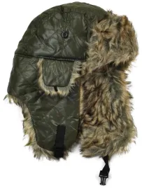 uszanka-dama-pik-khaki-or-chroniaca-uszy-ocieplona-zimowa-cz1830
