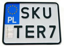 tablica-polska-skuter-do-ramki-rejestracyjnej
