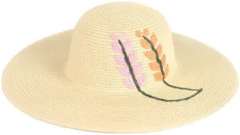 kapelusz-flora-bezowy-or-szerokie-rondo-aplikacja-kwiatowa-cz21250