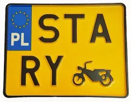 polska-tablica-kolekcjonerska-motor-traktor-zabyte
