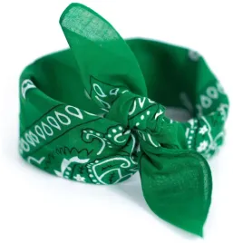 bandana-classic-rebel-zielony-or-na-glowe-na-szyje-sz13014