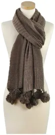 szal-ach-ten-pompon-brazowy-sz1872