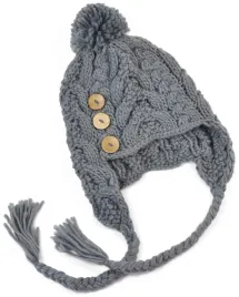 czapka-guziki-trzy-szary-or-uszanka-z-pomponem-cz1541