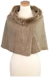 pelerynka-kapturek-jasny-braz-or-ponczo-narzutka-na-ramiona-sz2981