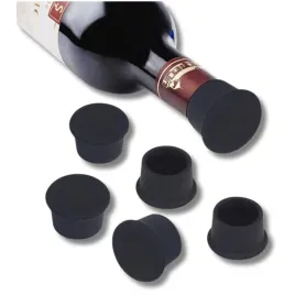 zestaw-6-silikonowych-korkow-zatyczki-na-wino-kapturki-czarne-korki