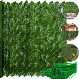 sztuczny-bluszcz-zywoplot-na-sciane-balkon-zielona-sciana-siatka-cieniujaca