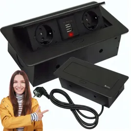 gniazdo-chowane-w-blat-usb-nablatowe-podwojne-czarne-przedluzacz-gniazdko