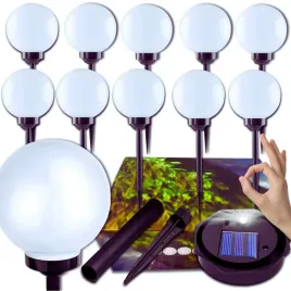 lampy-solarne-ogrodowe-wbijane-kula-biale-do-ogrodu-10szt-czujnik-zmierzchu