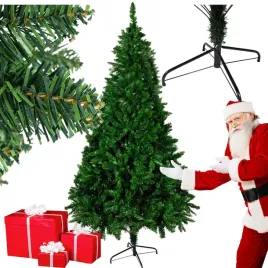 choinka-sztuczna-jak-zywa-jodla-220cm-gesta-zielona-swiateczna-stojak