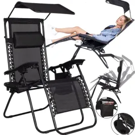 lezak-ogrodowy-plazowy-grawitacyjny-z-daszkiem-fotel-skladany-z-poduszka