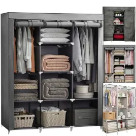 szafa-tekstylna-materialowa-skladana-regal-polki