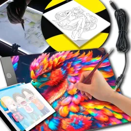 deska-kreslarska-tablet-graficzny-podswietlana-tablica-led-kalka-a4-dzieci