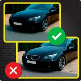 nerki-atrapa-grill-czarny-polysk-do-bmw-e60-e61-m5-stan-opakowania-oryginalne