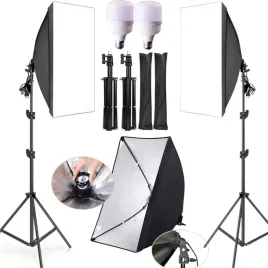 lampy-fotograficzne-x2-led-statyw-softbox-zarowki